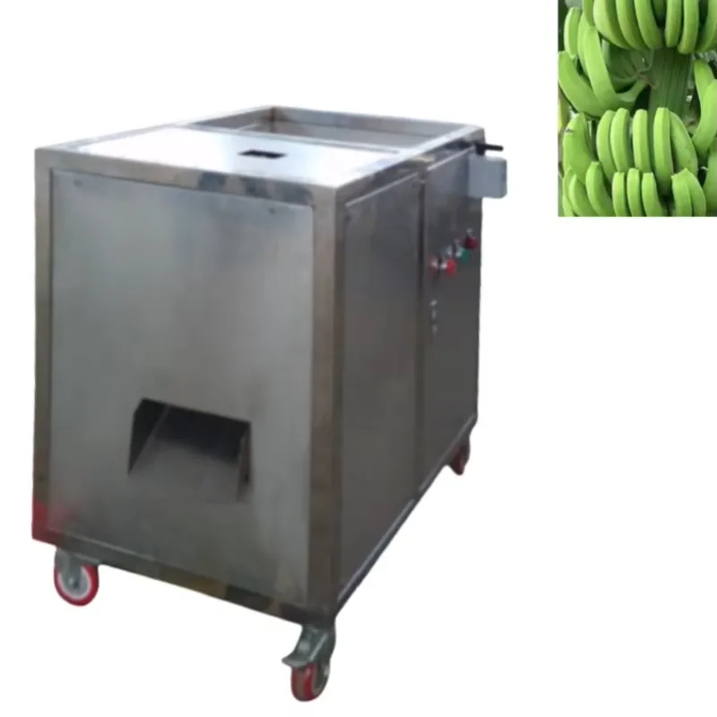 Customized Industrial Green Banana Peeling Machine for Efficient Processing of Raw Bananas and Plantains