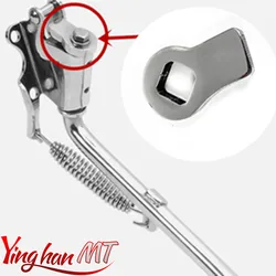 Stainless Steel Kickstand Leg Stop For Harley Softail Heritage Classic Fat Boy Touring Street Glide Road Glide Road King 84-23