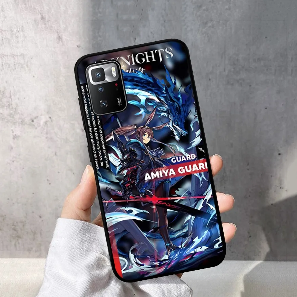 Arknights Game Phone Case For Redmi Note 4 X 5 A 6 7 8 T 9 9S 10 11 11S 11Epro Poco M3 pro