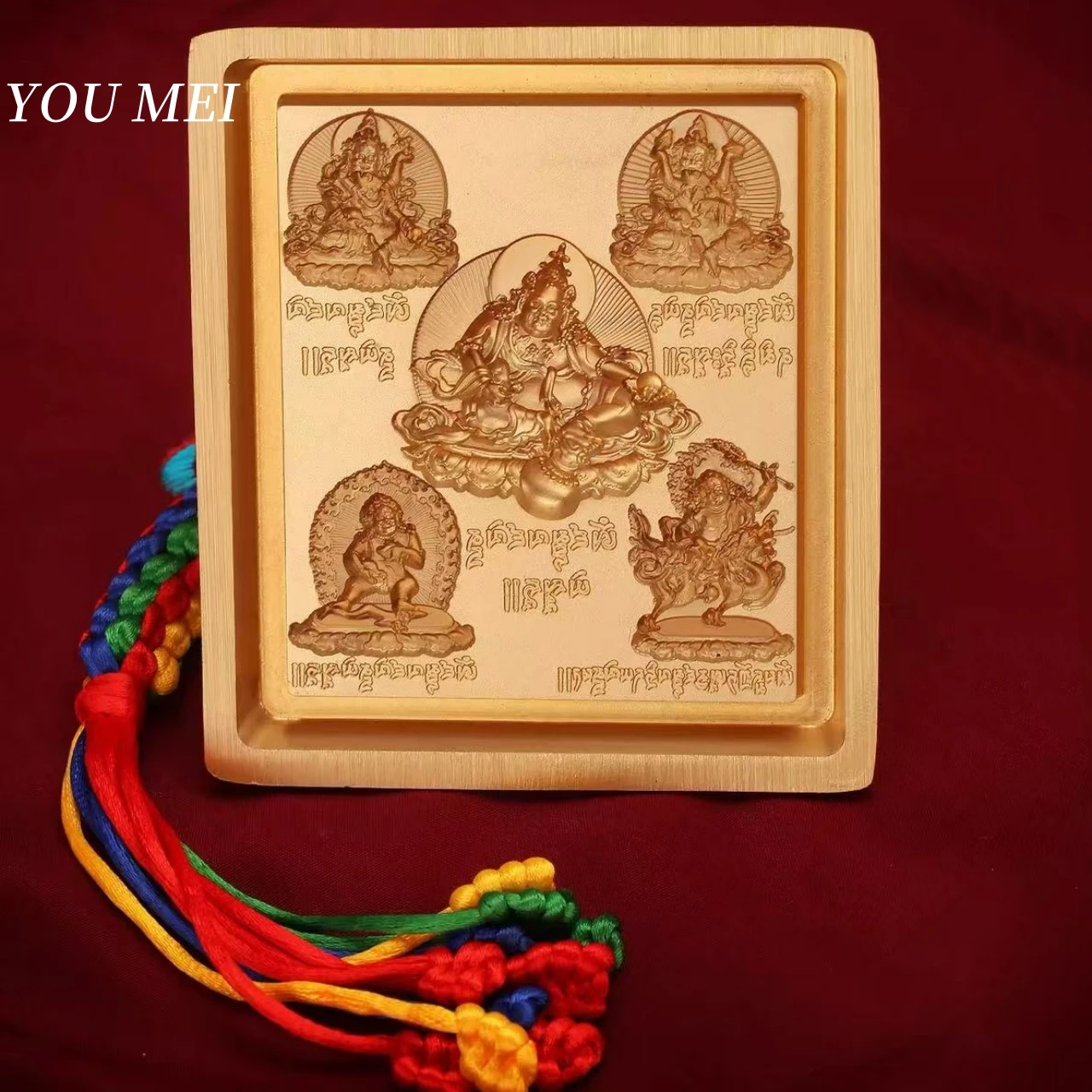 

Five Paths God of Wealth Buddha Statues Making Molds,Premium Copper Molds Making Religious Soil Tools,Tibetan Mold Buddhist Item