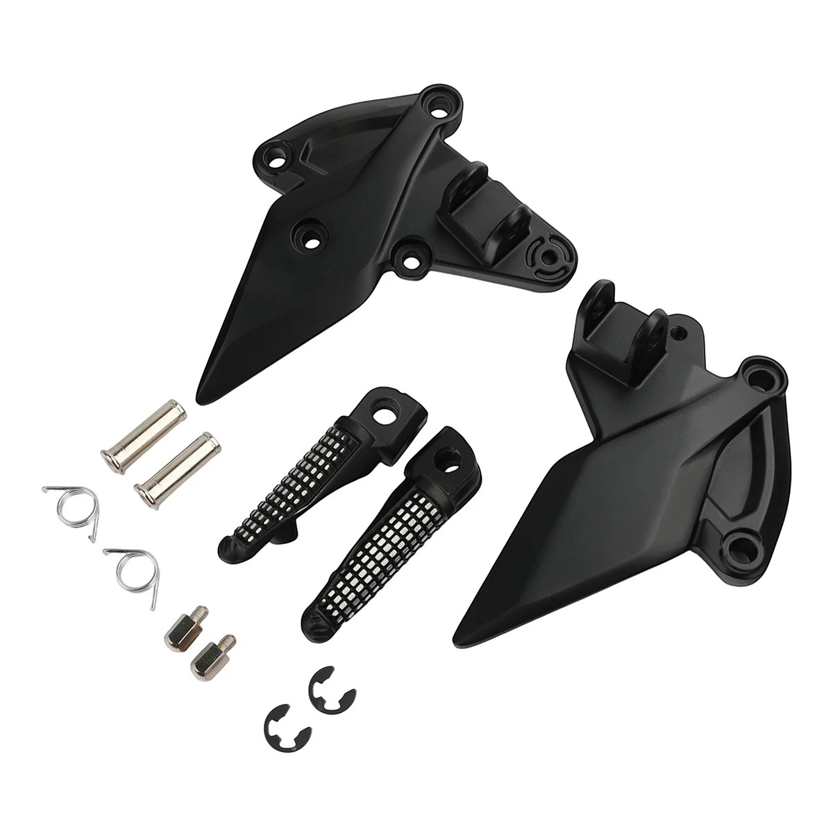 For Kawasaki Z1000 ZR1000 2010-2021 Motorcycle Front Driver  Footrest Foot Peg Rest Pedal Bracket Kit 2016 2017 2018 2019 2020