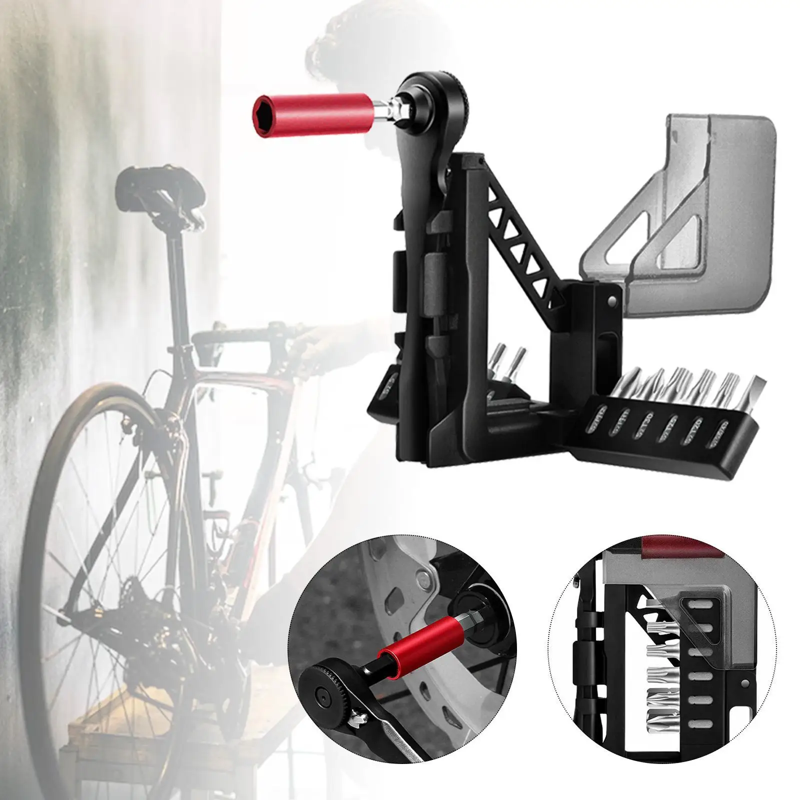 

Велосипедный шестигранный гаечный ключ, набор шестигранных головок, легкий портативный универсальный аксессуар