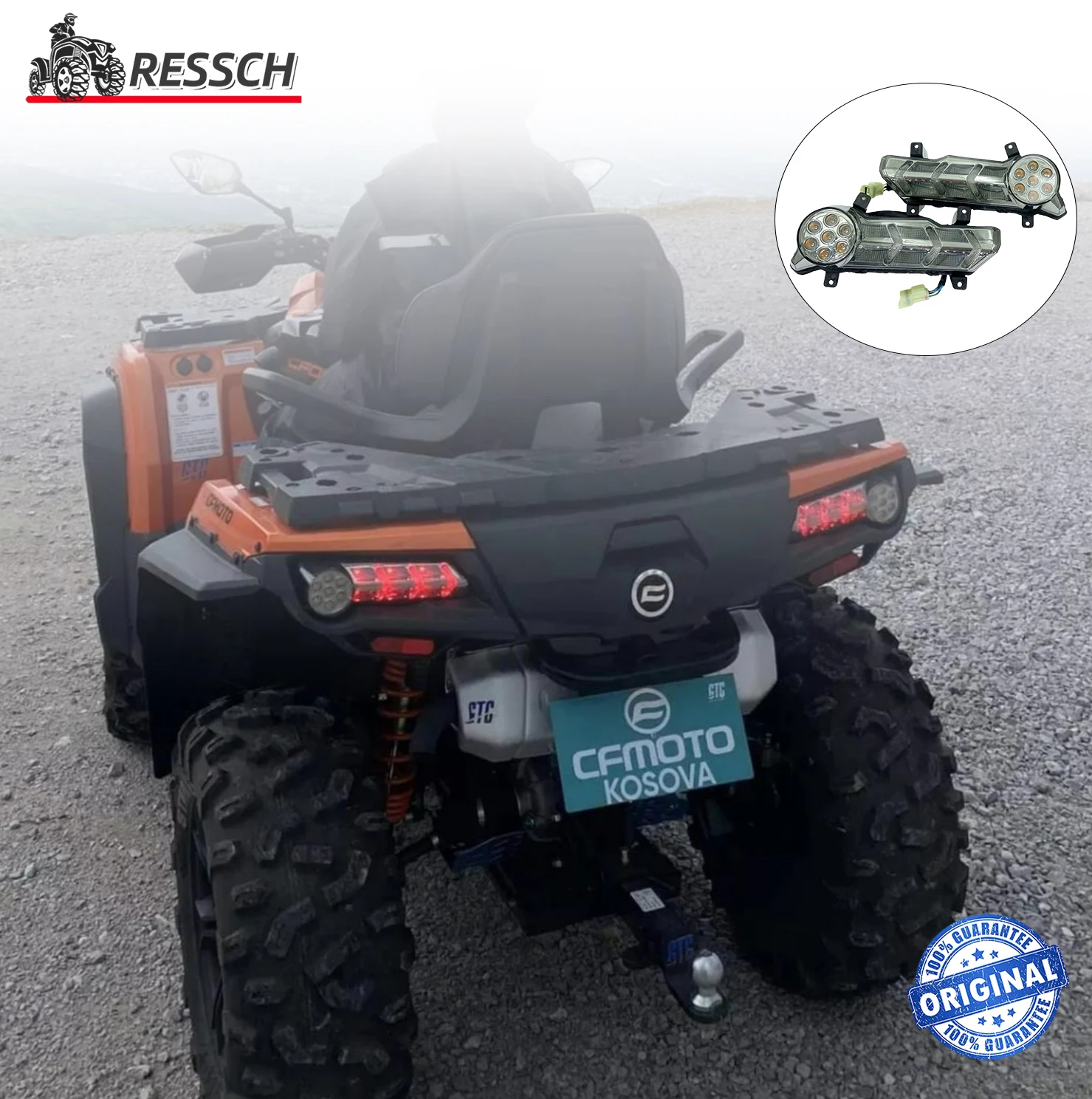 Оригинальный задний левый или правый фонарь для квадроцикла CF Cforce 800 XC 1000 ATV 2017-2020 9AWA-160210/9AWA-160220