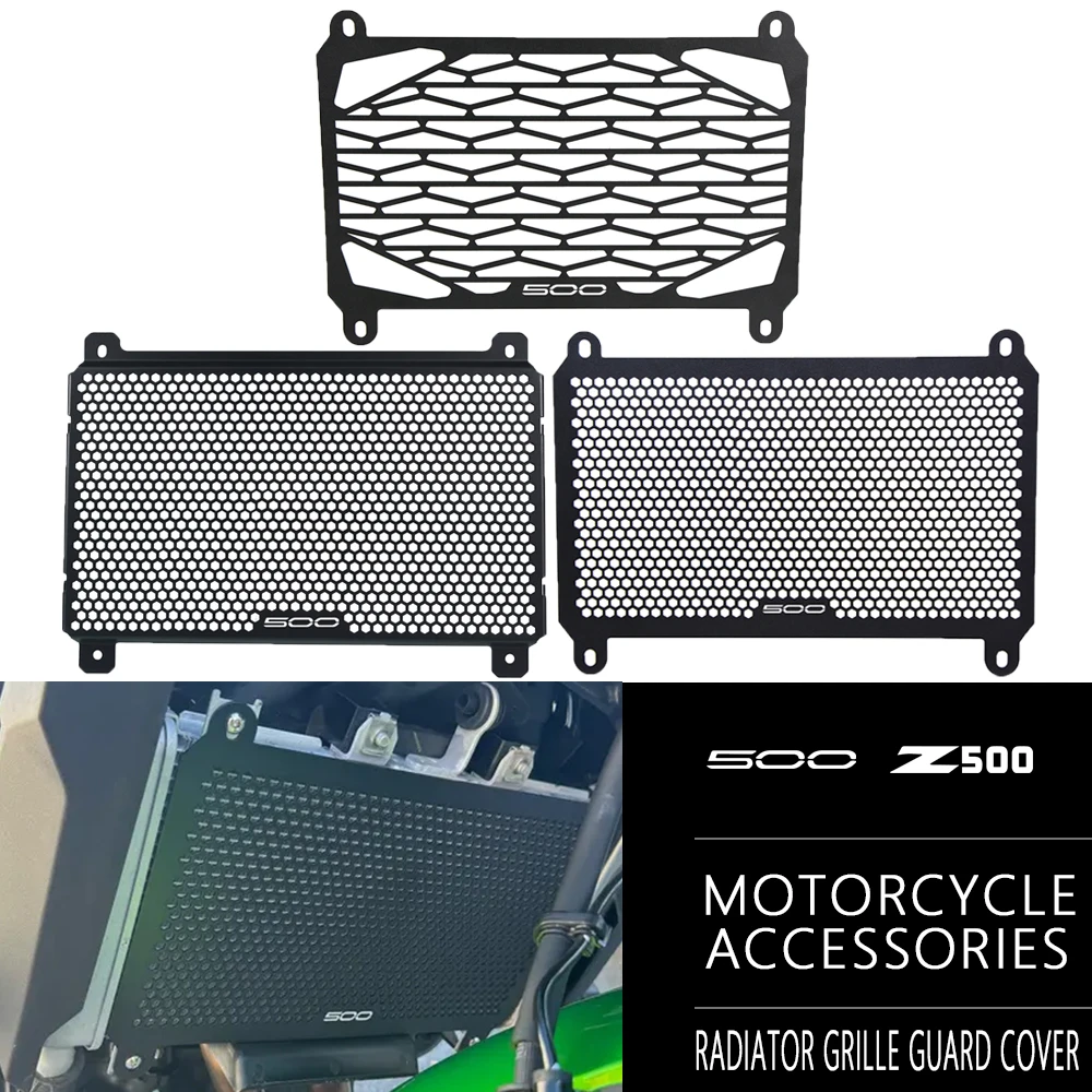 

For Kawasaki Z500 Ninja 500 Z 500 Ninja500 SE ABS 2024 2025 Motorcycle Accessories Radiator Grille Cover Guard Protection Parts