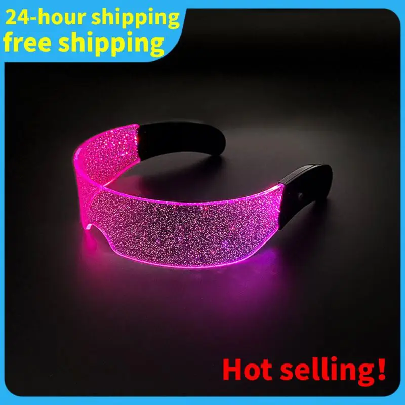 New Colorful LED Glasses Women Men Decor Eyewear Luminous Party Glasses Glowing For Rave Night Club Bar Dancing Party