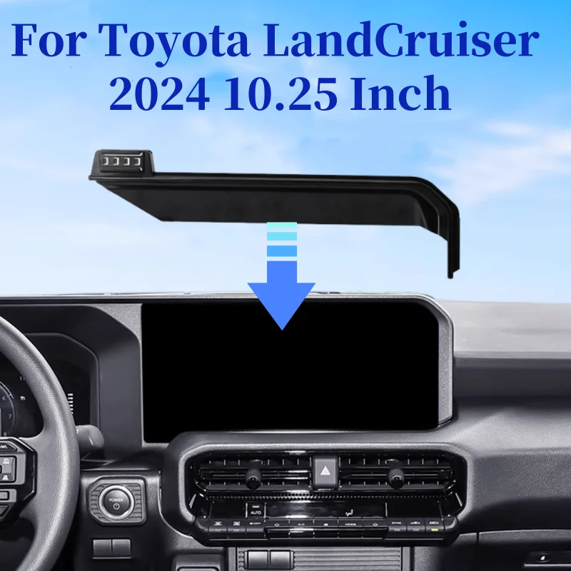 

For Toyota Land Cruiser Prado 250 J300 2024 Car Phone Holder Screen Fixed Navigation Bracket For Car Auto Interior Accessories