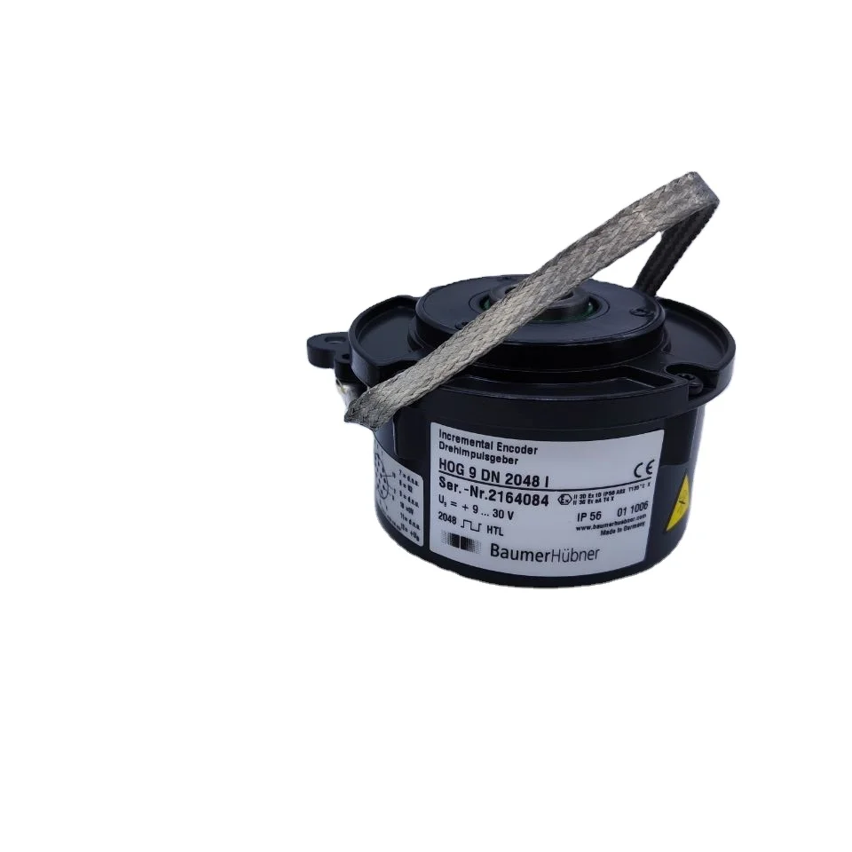 

Baumer Hubner HOG9 D2048I incremental encoder with M23 plug 12 pin 2048ppr rotary encoder IP65