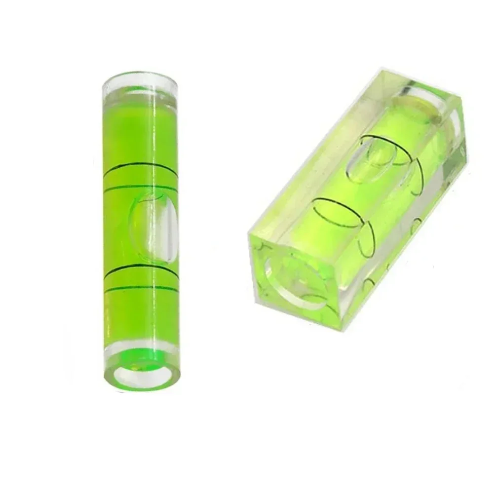 2pcs High-Precision Horizontal Bubble Bead Type Spirit Level Mechanical Strip Bubble Level Bubble Spirit Level Measuring Tools