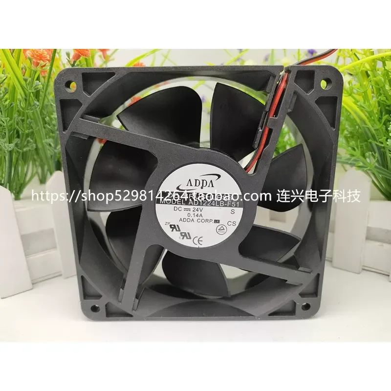for Xiexi ADDA 12038 24V 0.14A AD1224LB-F51 Server Inverter Cooling Fan New