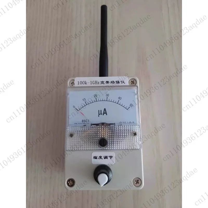 100KHz-1GHz Handheld RF Field Strength Meter - for Antennas, Walkie-Talkies & EMF Test Walkie Talkies