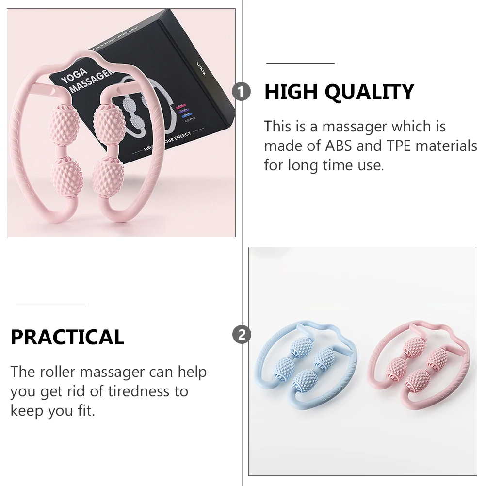 

Leg Massager Muscle Relaxer Relaxation Roller Neck and Shoulders Yoga Abs Stick