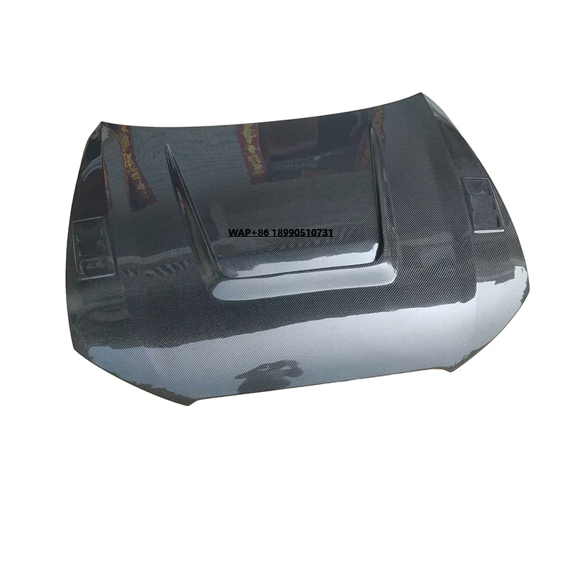 A6 C7 Carbon Fiber Car Front Engine Hood Bonnet Fit for A6 C7 Korbonfiber Hood  2012-2016