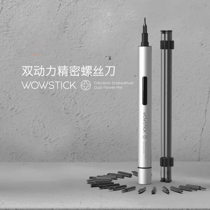 for Wowstick 1P + electric screwdriver, mobile phone, tablet, glasses, camera, notebook, disassembly and maintenance tool
