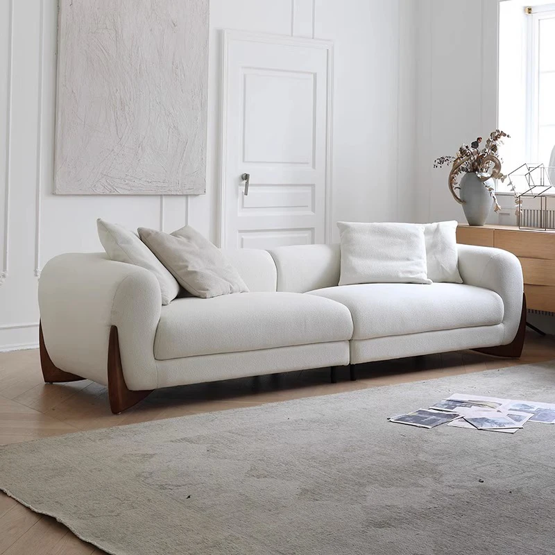 Nordic Modern Home Wohnzimmer Sofa garnitur Möbel Samts toff Modulare Schnitts ofas