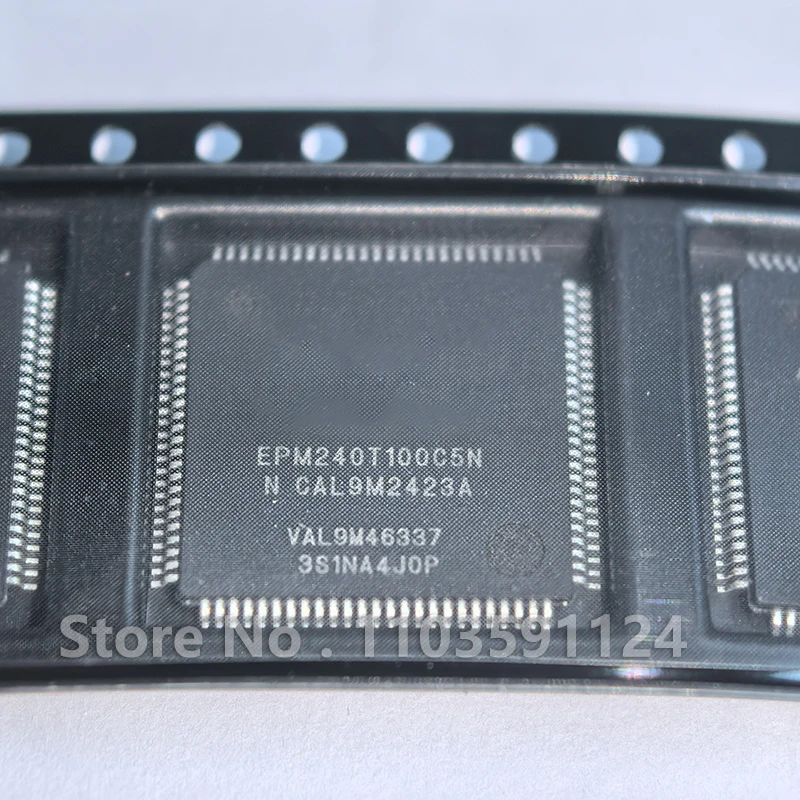 5pcs  EPM240T100C5N Brand: Intel/Altera Package: TQFP-100 (14x14) Brand new imported original authentic products