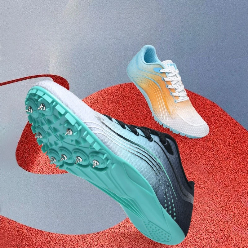 

Men's Track and Field Shoes Professional Training Anti Slip Nail Shoes Low Cut Breathable Outdoor Casual Sports Shoes for Men