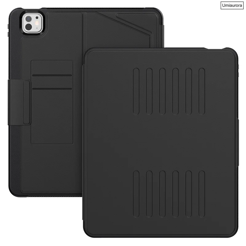 

Для iPad Air 7 6 5 4 10,9 Pro 11 13-дюймовый M2 M3 M4 M5 Магнитный флип-чехол для смарт-планшета с подставкой Противоударный чехол-кошелек Прочный чехол