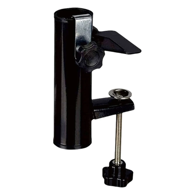 

Heavy Duty Patios Umbrella Stand Deck Mounts Bracket Adjustable Umbrella Clamp Garden Parasol Holder Umbrella Clamp Dropship