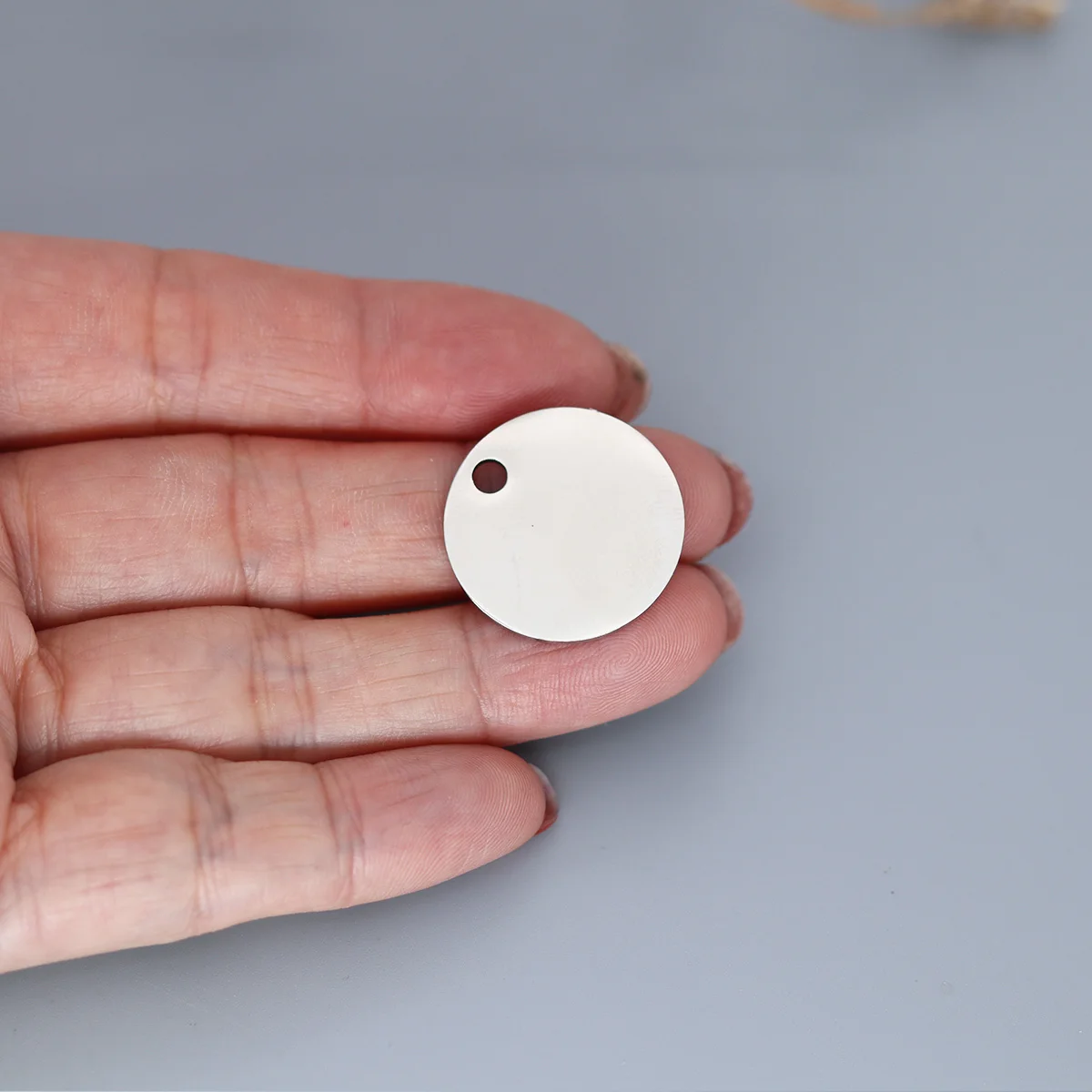 3Pcs Disc Choose Life Letter Laser Craft Stainless Steel Pendants Charms For Jewelry Making Bransoletki Naszyjnik Brelok Materiały eksploatacyjne