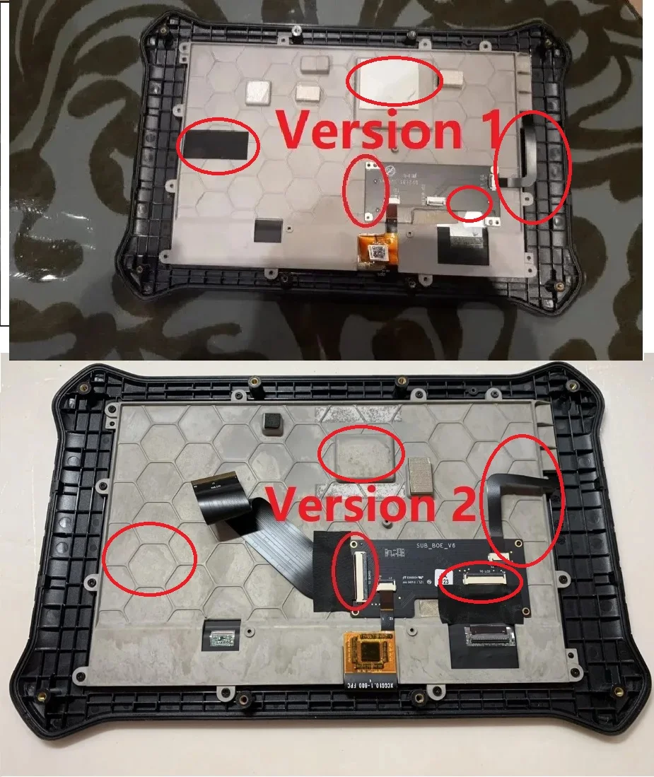 Imagem -03 - Otofix d1 Pro Lcd e Painel Tátil com Moldura Reparação Digitalizador 10.1