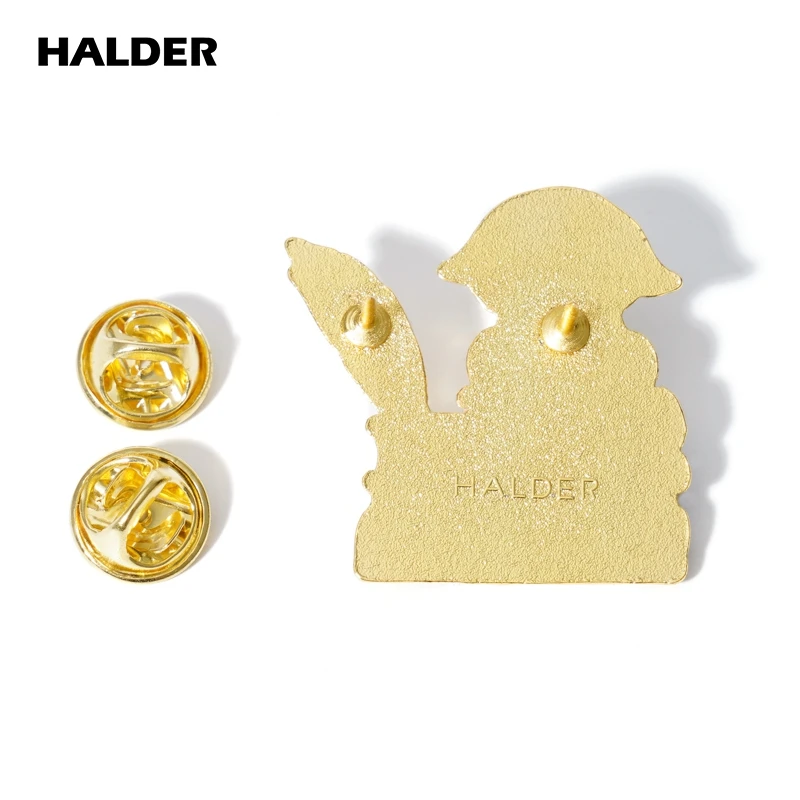 HALDER Pet Cats Enamel Pin Calico Cat Paw Badge Brooches Lapel Pin Jeans Bag Cute Cartoon Animal Jewelry Gift For Women Kids