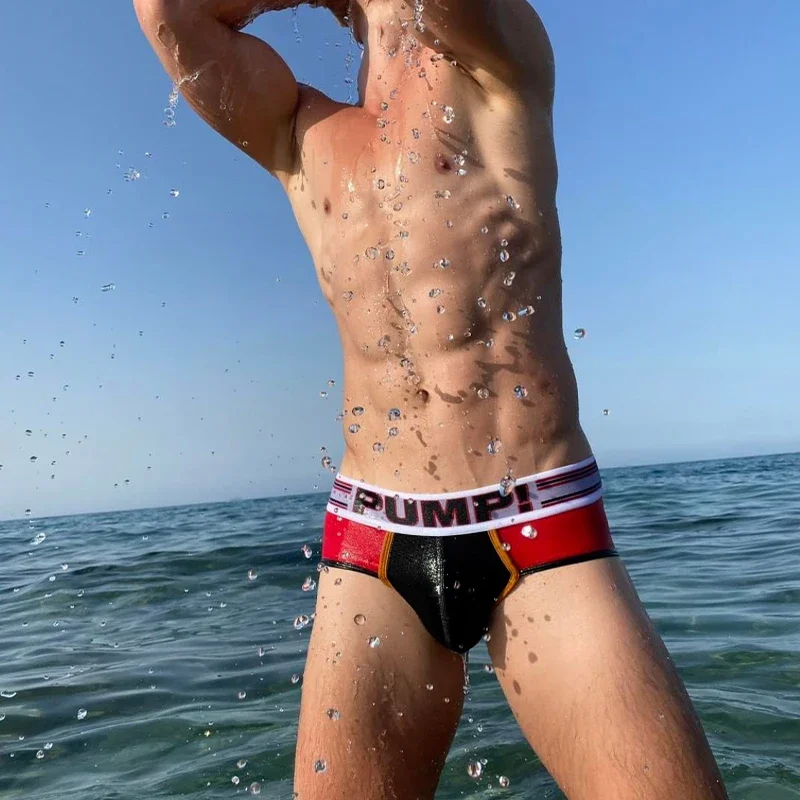 

Мужские трусы, соответствующие цвету, молодежные трусы с низкой талией, модные трендовые мужские трусы, модные, приятные для кожи, дышащие красивые трусы