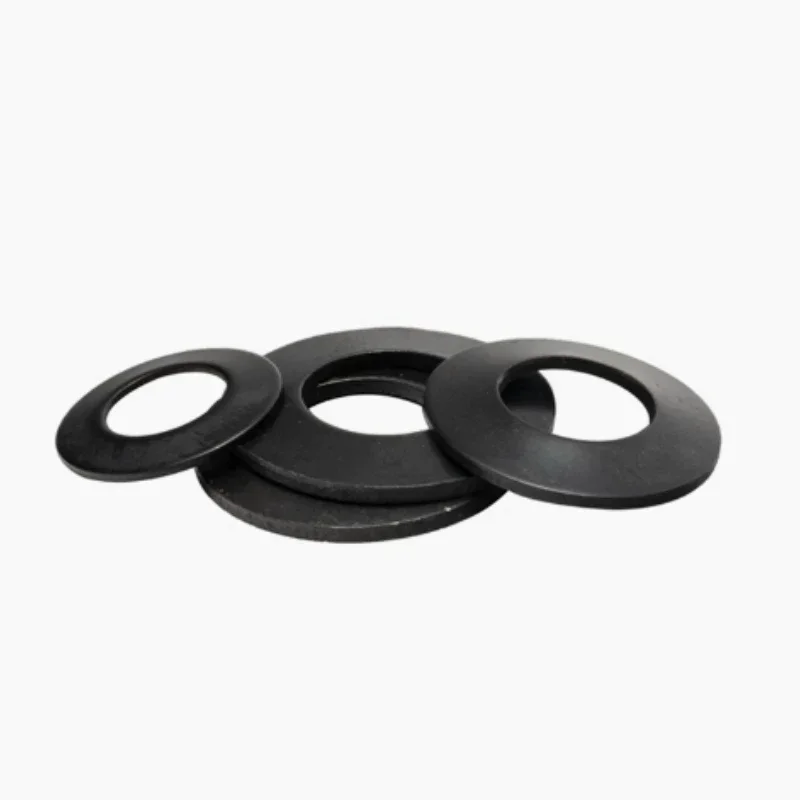 4-600pcs 65 Manganese Steel Black Butterfly Washer M4 M5 M6 M8 M10 M12 M14 M16 M18 M20 M22-M36 Disc Spring Locking Washer