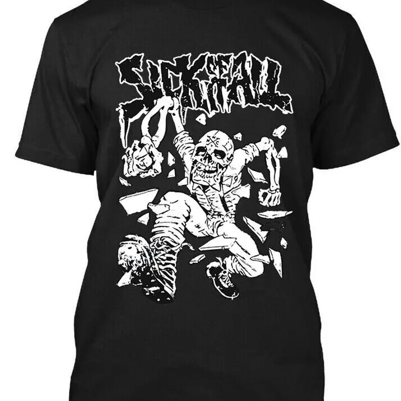 Nueva camiseta Popular Sick Of It All American Retro Vintage Art Logo talla S 4Xl