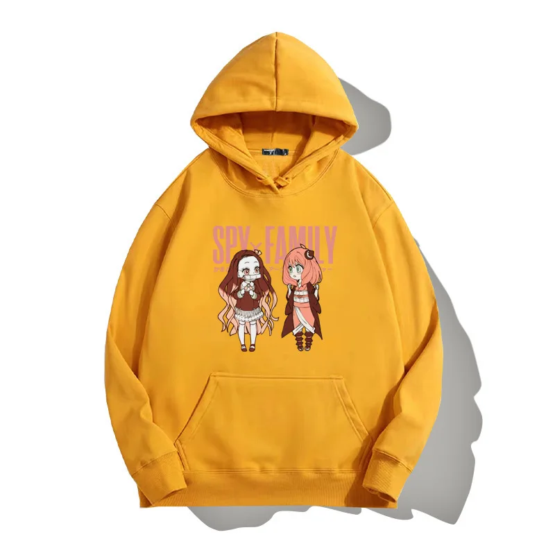 Anime SPY × FAMILY Character Impressions Sports Culture Women's Clothing Fashion Hoodies Street Style Leisure Life