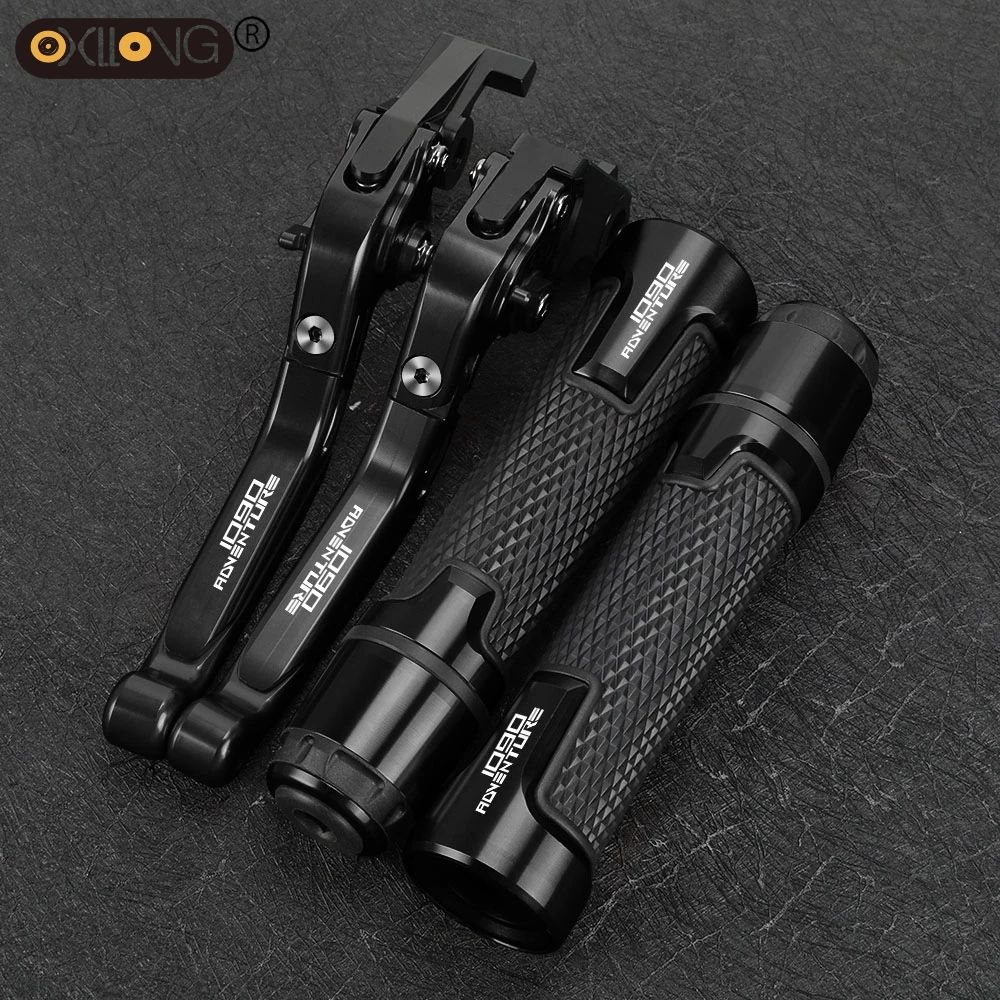 

FOR 1090 ADVENTURE R 1090 2014 2015 2016-2020 Motorcycle Brake Clutch Levers Handlebar Handle bar Hand Grips ends Accessories