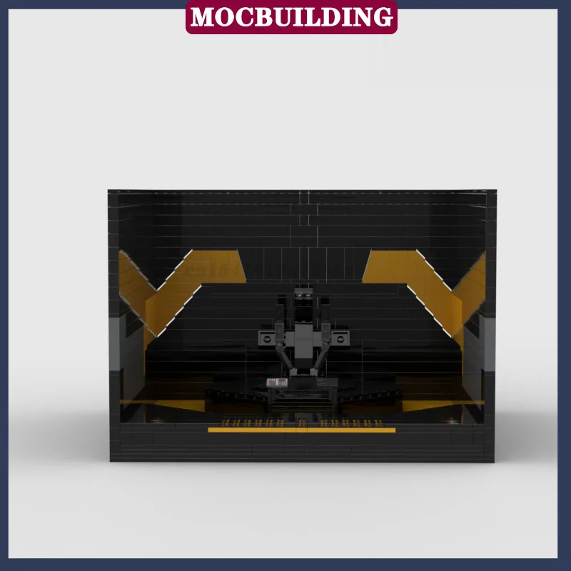 MOC Space Movie Architecture Fortress Inquisition Room Model Building Block Assembly Collection Series Toy Gifts