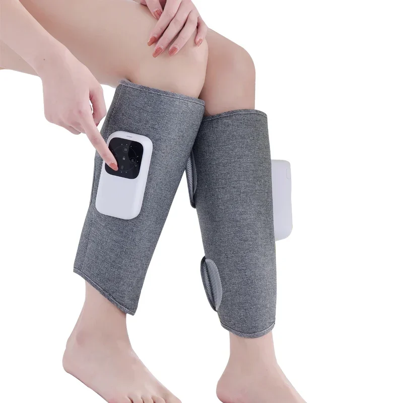 Portable Leg Protector Massager Heating Vibration Airbag Charging Air Pressure Air Wave Pedicure Calf Vein LEG Massager