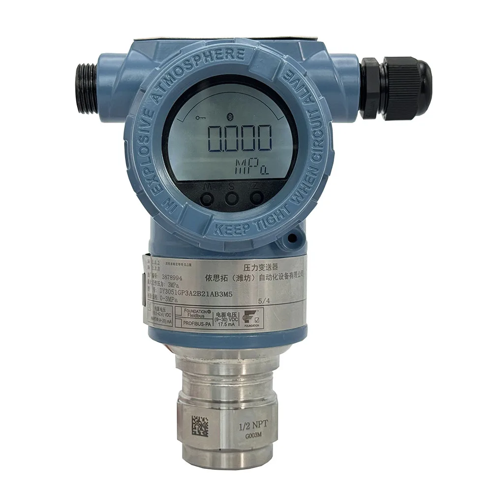 

Factory price Esito 3051GP pressure transmitter 3051 China pressure transmitter Support OEM With Bluetooth function