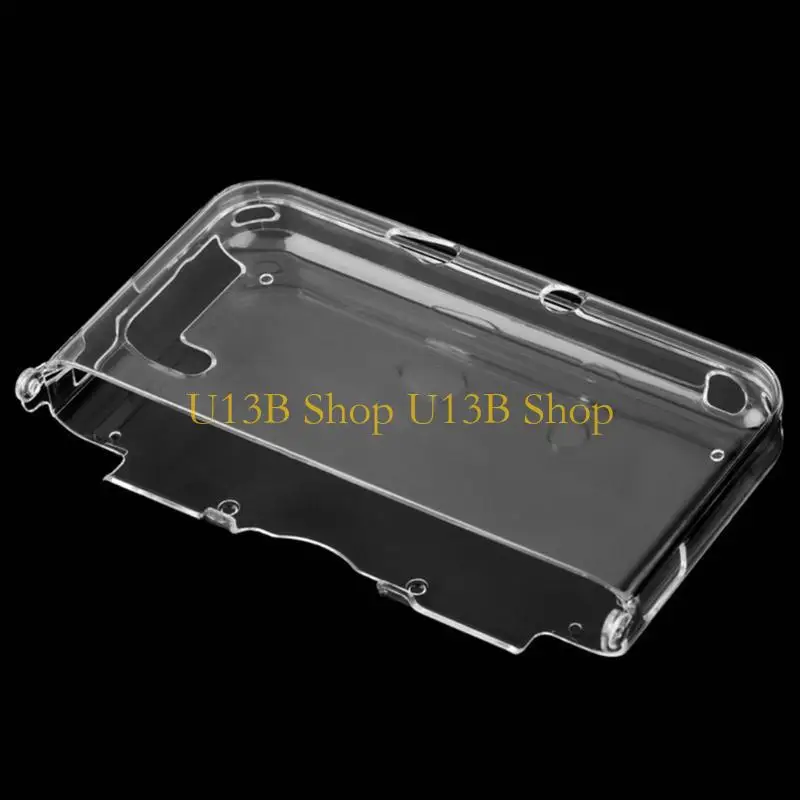 U13B Protective Case for New 3DS XL LL / New 3DS Clear Cover Housing Full Coverage Case Dustproof Cover