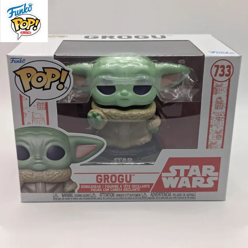Funko POP! Star Wars The Mandalorian with Grogu (Baby Yoda) Vinyl Bobblehead Collectible Action Figure - Image 5