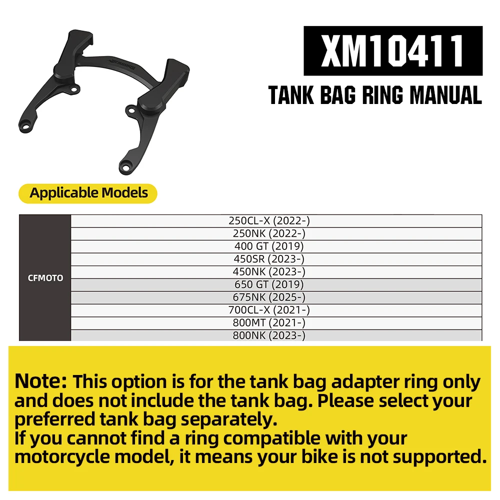 Rhinowalk Motorfiets Tank Tas Magnetische Quick Release 6.5L Motor Bagage Met Regenhoes VOOR BMW KTM Beneli HONDA CFMOTO DUCATI