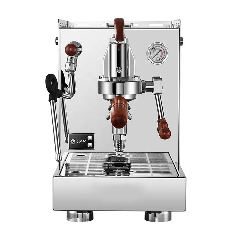 Hot Selling E61 Group Head Strong Steam Foaming Stainless Steel Coffee Machine Espresso Coffee Maker for Cafe