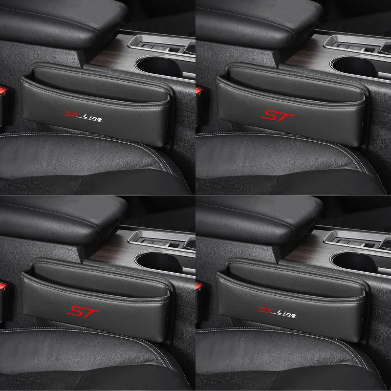 

Multifunction Car Seat Gap Organizer Seat Crevice Slot Storage Box for Ford ST LINE Fiesta EcoSport Escort mk3 mk4 mk5 mk7 focus