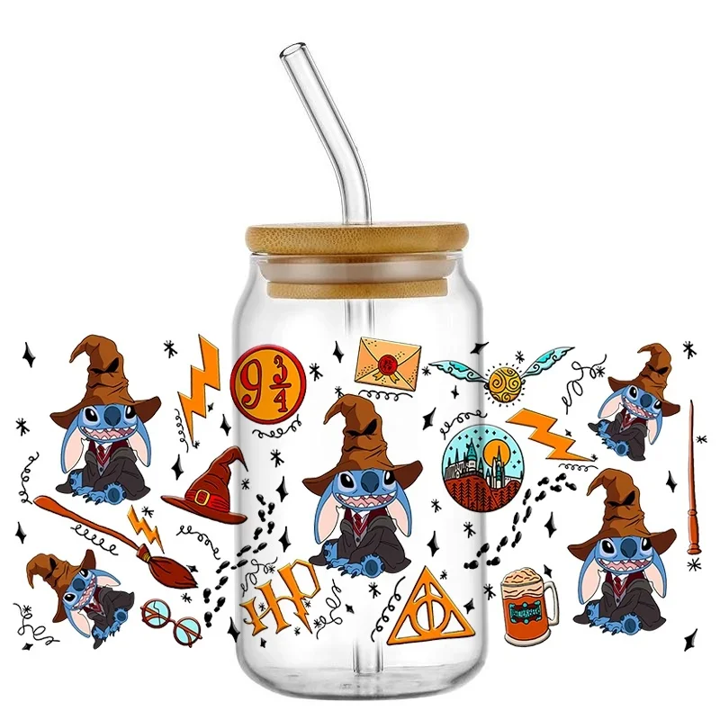 Playful Forest Critter UV DTF Transfer Sticker | Custom Decal for 16oz Tumbler Waterproof Dishwasher Safe