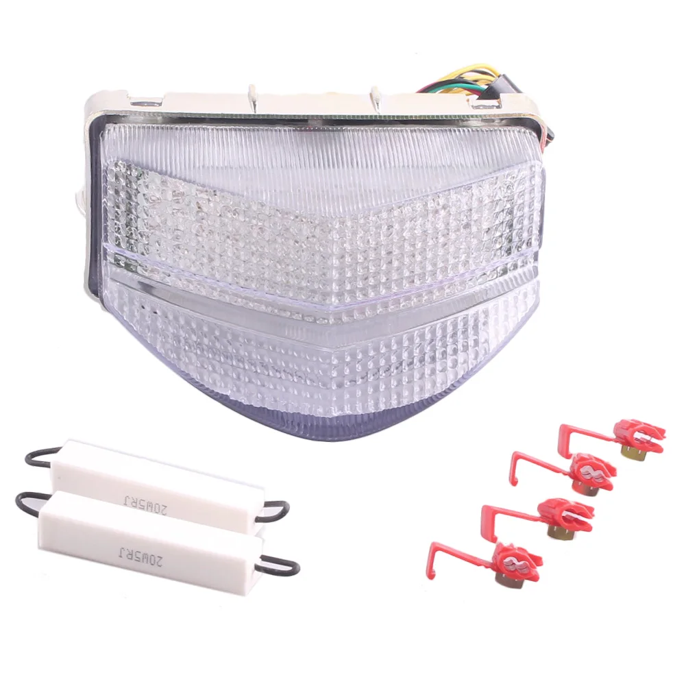 Motorcyclei Rear Turn Signal Light LED Stop Brake Taillight For Honda CBR 600 CBR600 F4I 2001 2002 2003 CBR600S