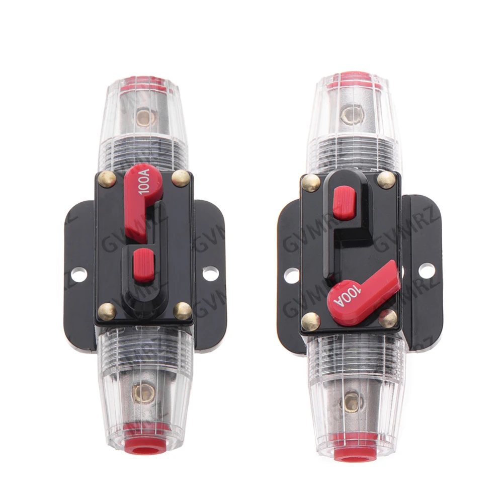 1PCS 40A 50A 15A 20A 30A Car Battery Fuse Automatic Reset Audio Stereo Amplifier Fuses Overload Protection Adapter Auto