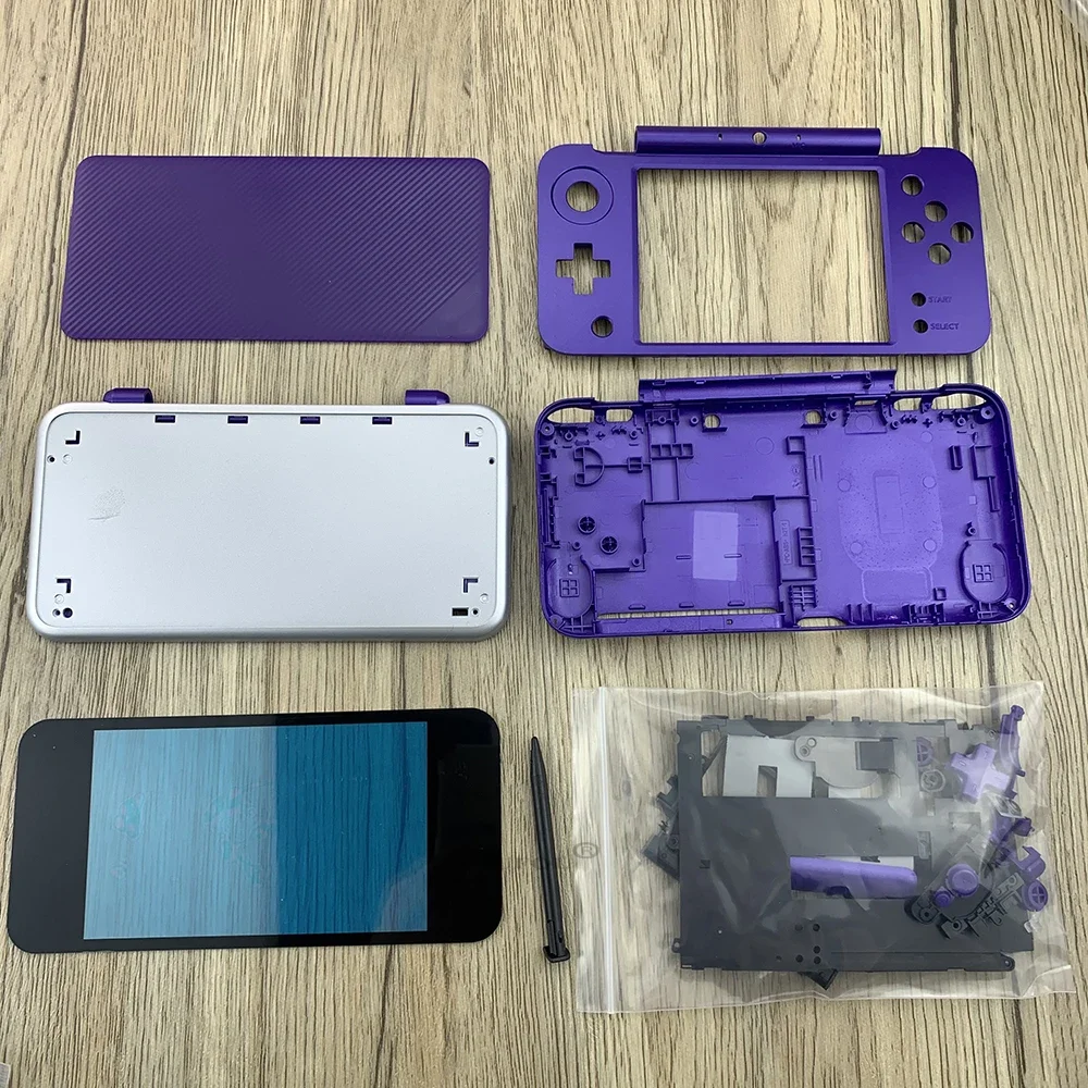 Full Housing Shell Case For Nintend NEW 2DS XL LL Console Replacement Housing Cover For New 2DS XL/LL Game Console Dropshipping