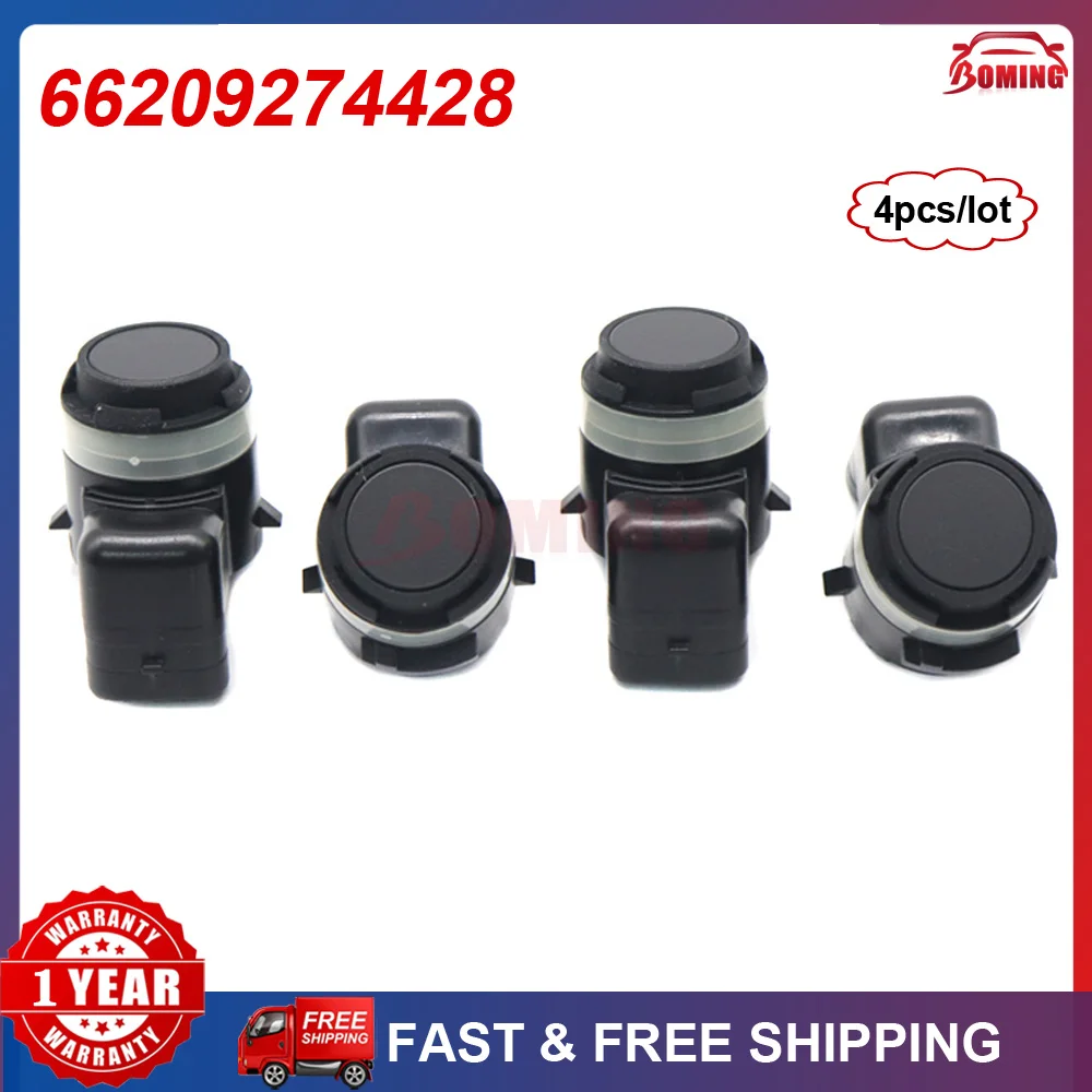 

4Pcs/lot 66209274428 5Q0919275A Car PDC Parking Sensor Bumper Reversing Radar For BMW X1 X3 X4 2014-2017 6620 9274 428