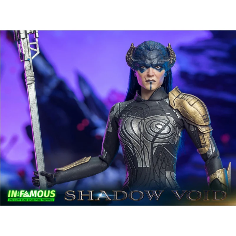 IN-FAMOUS IF002 1 / 6 Black Yaojiang Man Model The Shadow Void Movable Doll Toys In Spot