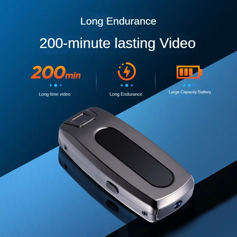 1080P Mini Metal Body Pocket Camera for Evidence Recording, Portable HD Video Recorder, Compact Design for On-the-Go Use