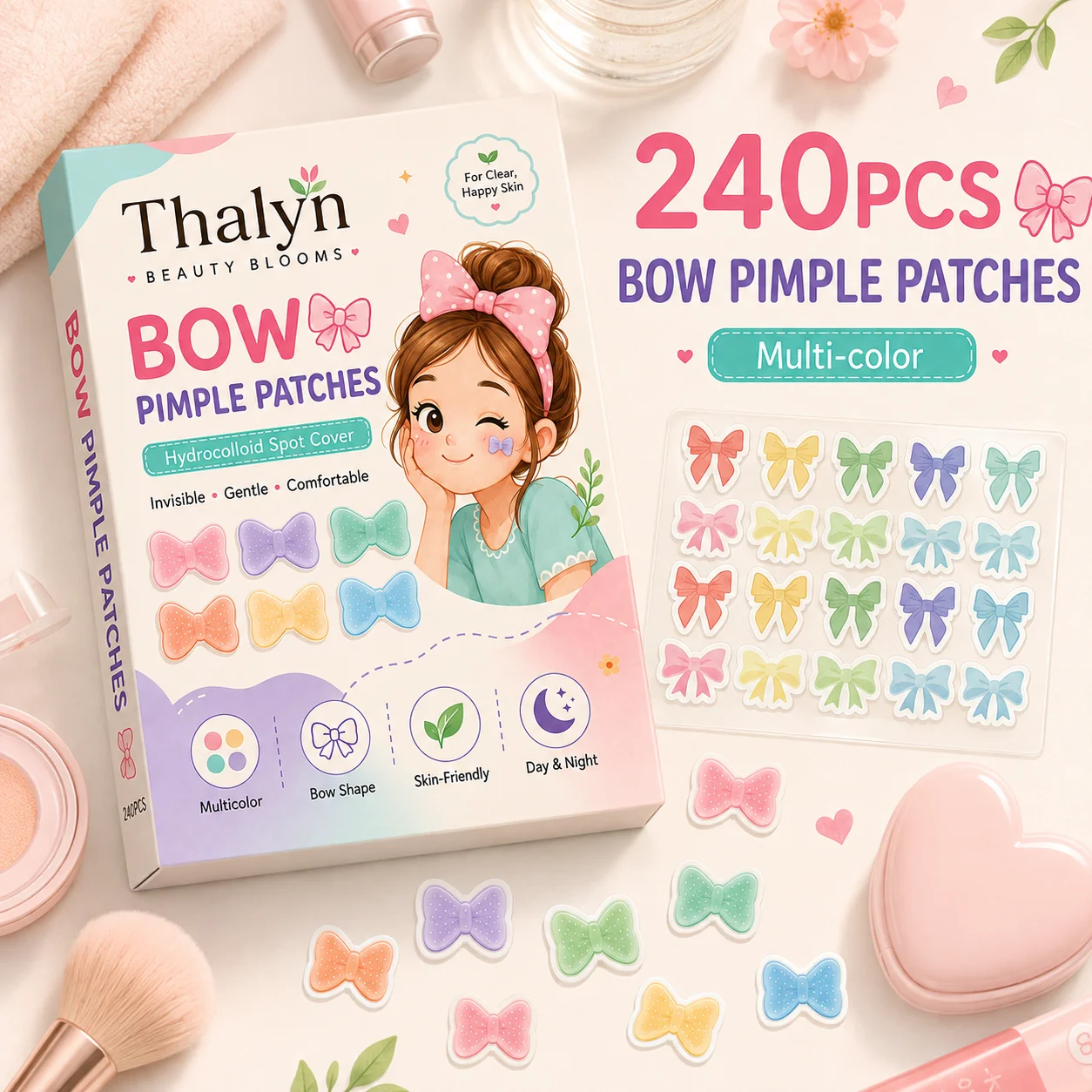 240 Adet Renkli Papyon Güzelli - Beauty Zone Makeup incelemesi ve fiyatı
