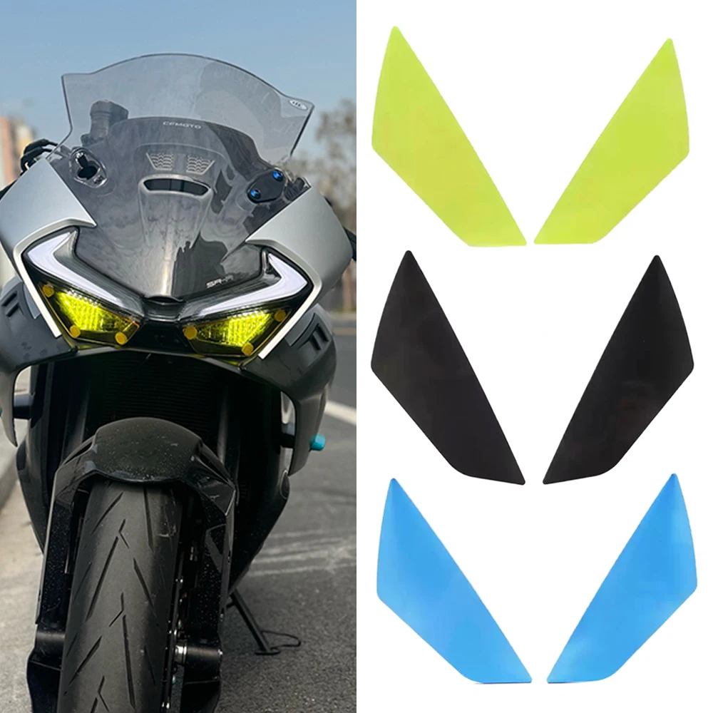 

Для CFMOTO 675SR SR675 675SR-R 675SRR 675 SR аксессуары для мотоциклов, защита передней фары, защитная пленка для объектива головного света