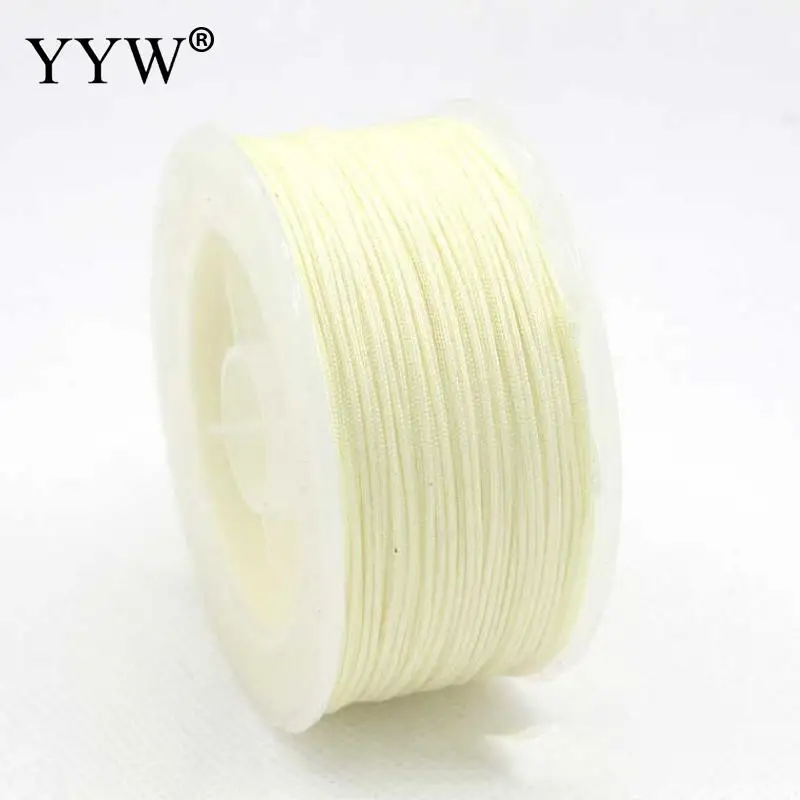 1mm 1.3mm 1.8mm 2mm filo di Nylon filo poliammide nodo cinese braccialetto di corda di macramè corda intrecciata nappe fai da te filo di perline