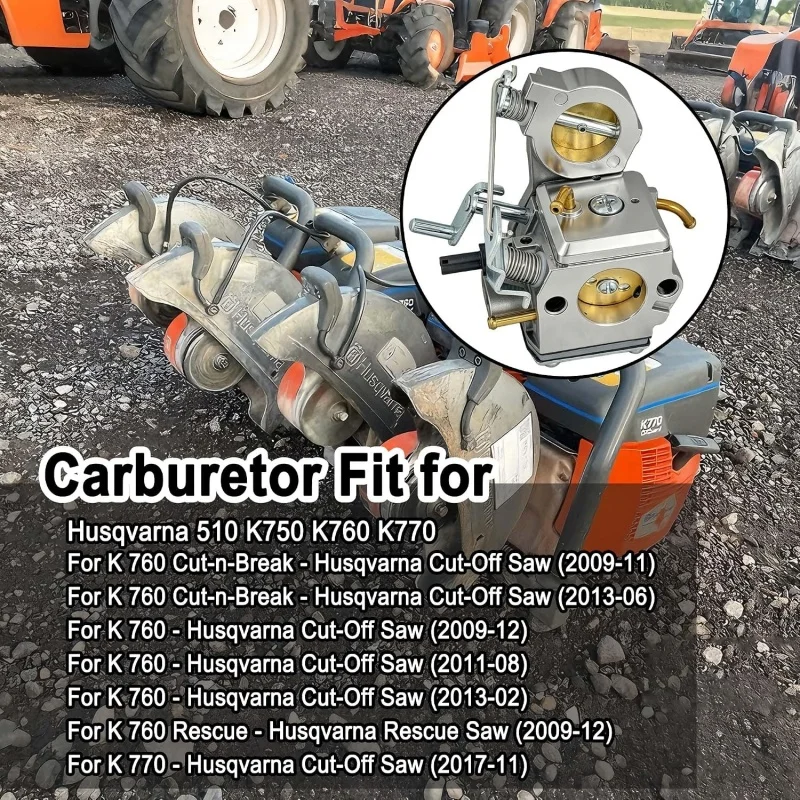 510181202 Vergaser-Ersatz für Husqvarna 510 K750 K760 K770, Ersatz für Zama C3-EL29A C3-EL29B C3-EL29C C3-EL53 – Detail 3