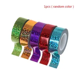 Rhythmic Gymnastics Decoration  Glitter Tape Ring Stick Accessory 15mm*5m  Tape DIY Masking Tape Hoops Stick